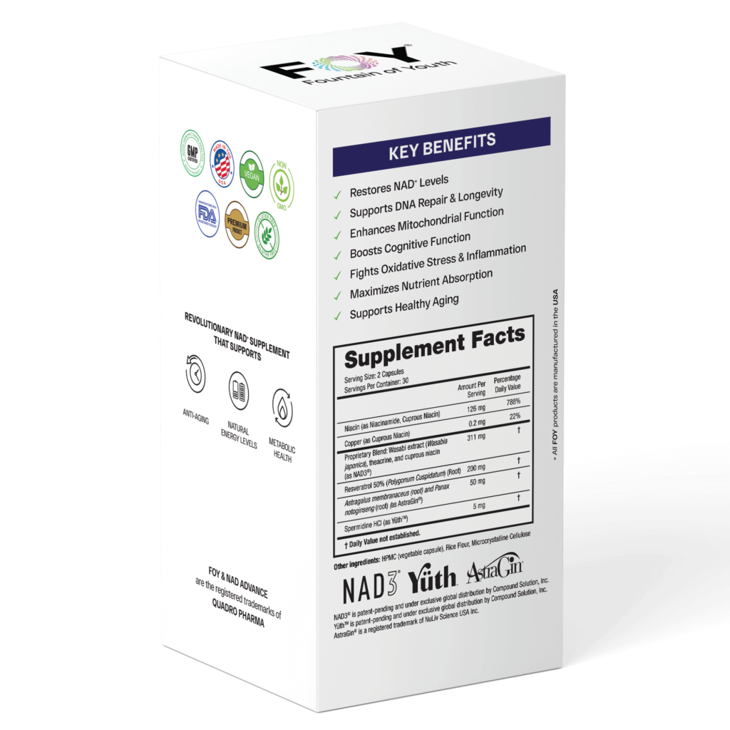 NAD ADVANCE | FOY Supplements