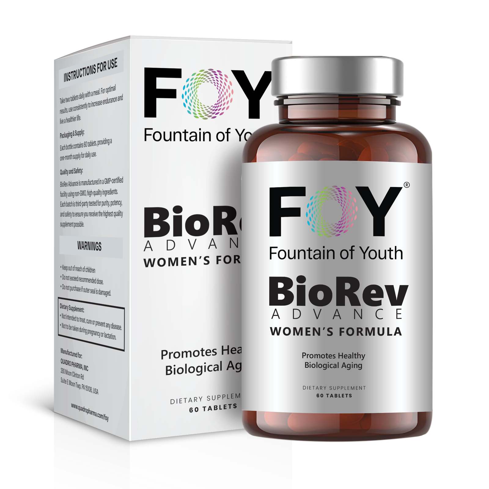 BioRev Advance Womens Formula Bottle and Box
